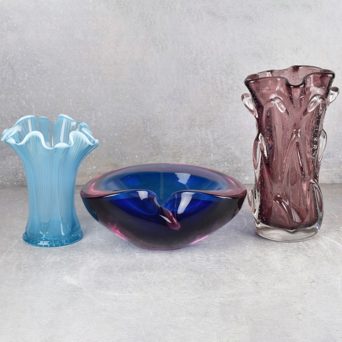 Modern Art Glass Tableware