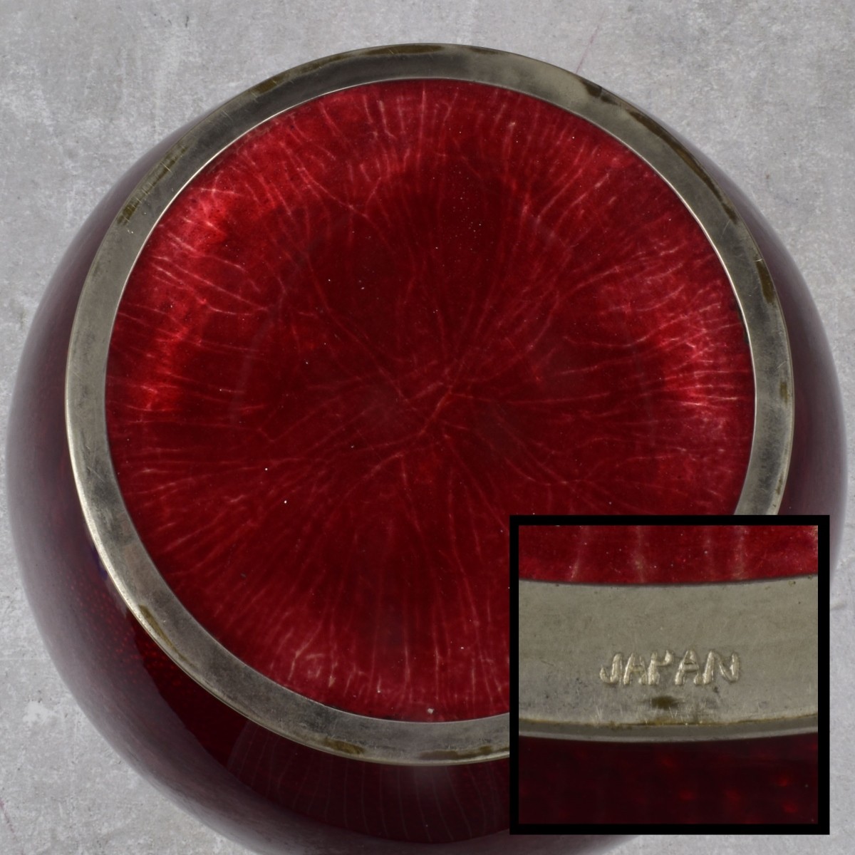 Vintage Japanese Akasuke Cloisonne Vase