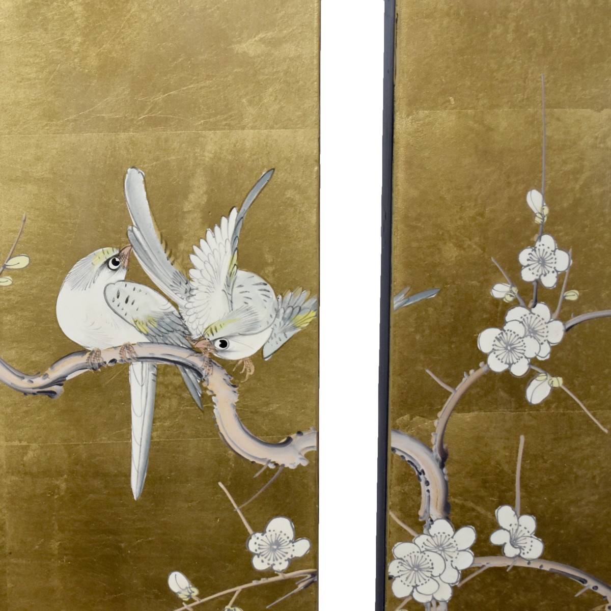 Chinese Hand Painted Wall Panels