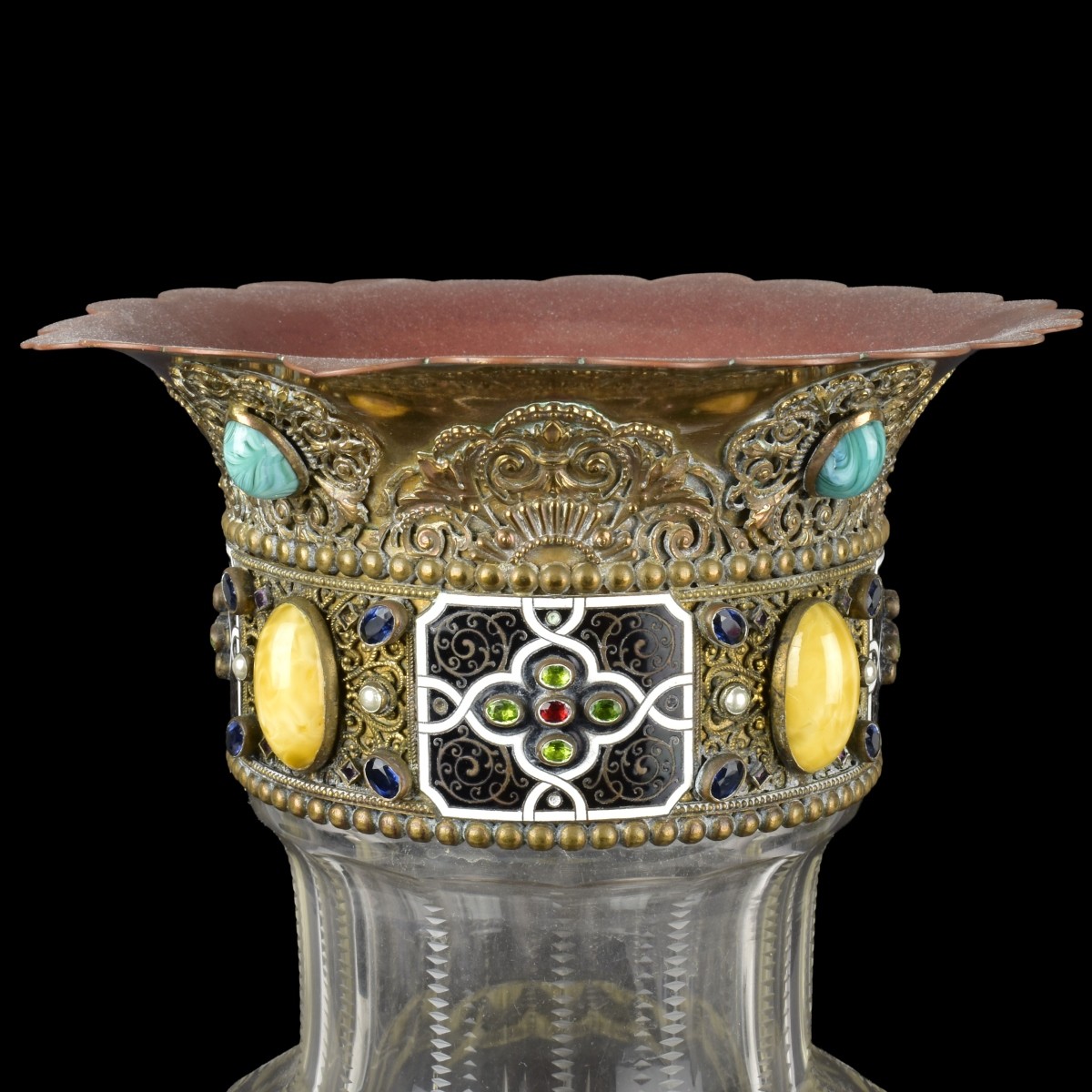 Antique Persian Glass Vase