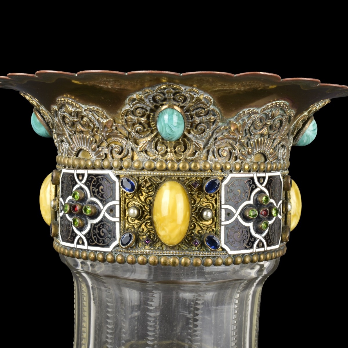 Antique Persian Glass Vase