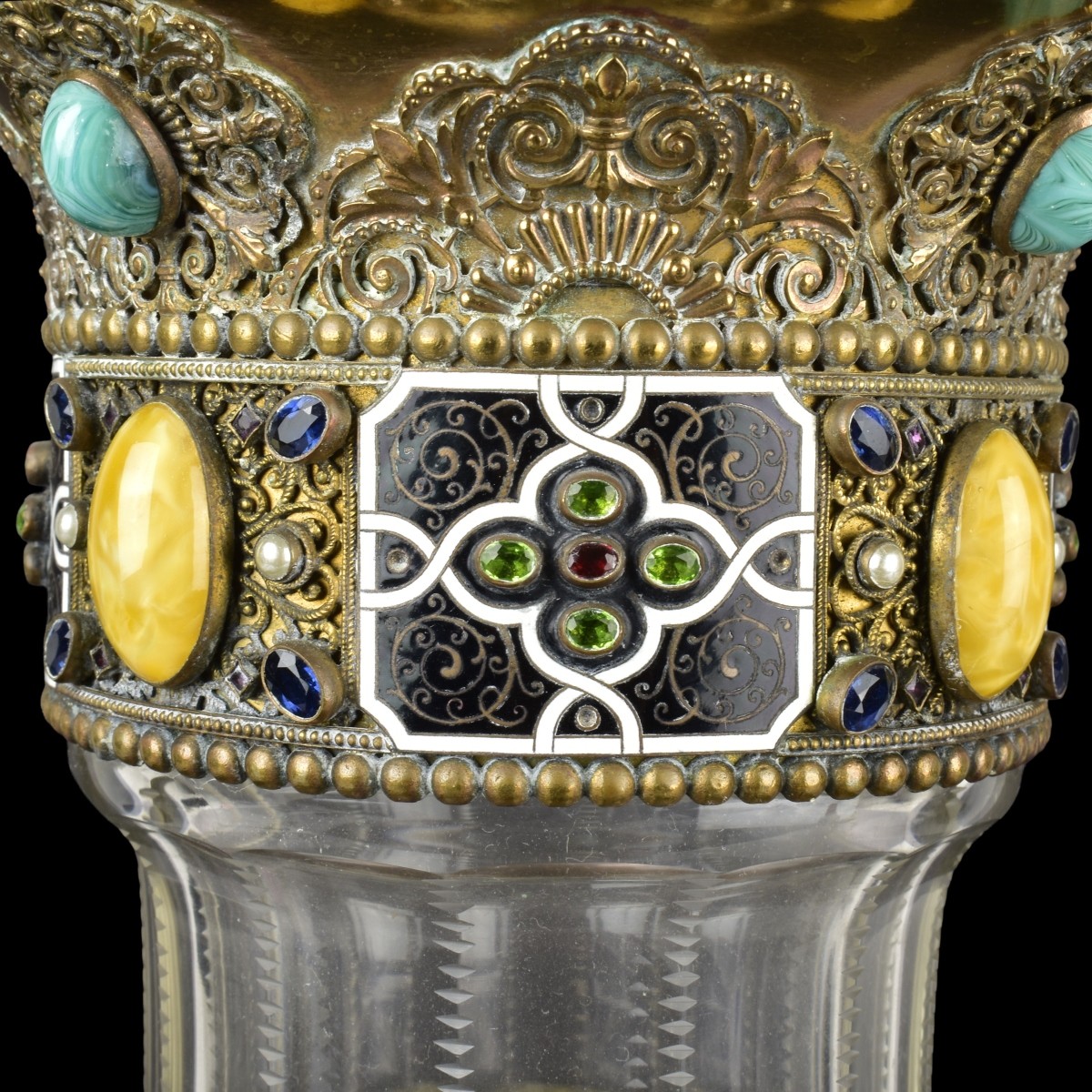 Antique Persian Glass Vase