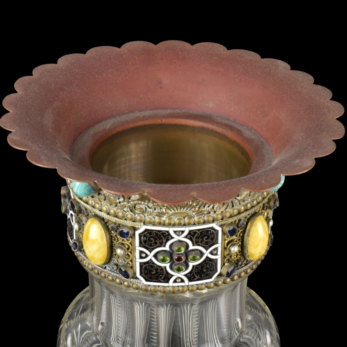 Antique Persian Glass Vase