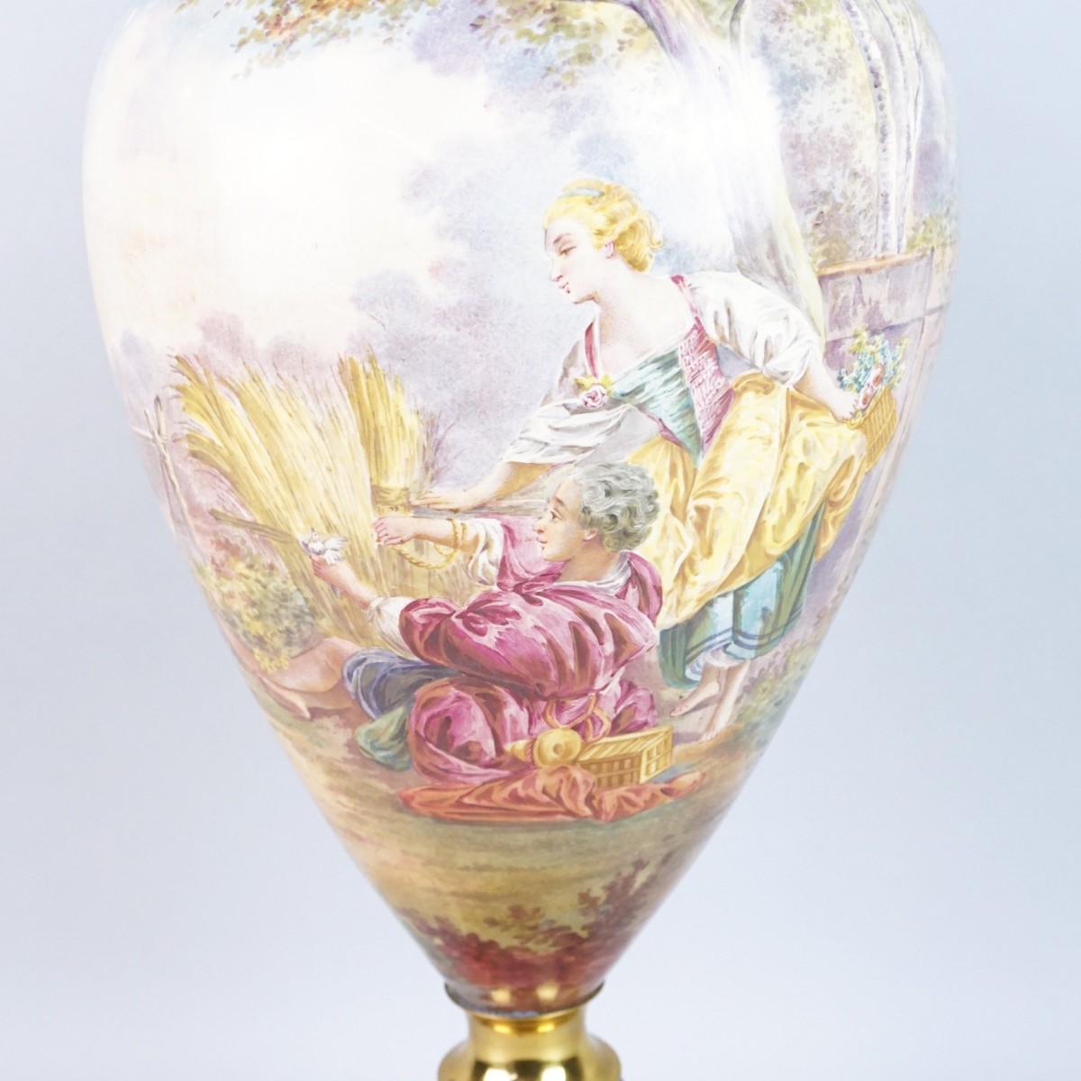 Sevres Cobalt Blue Urn