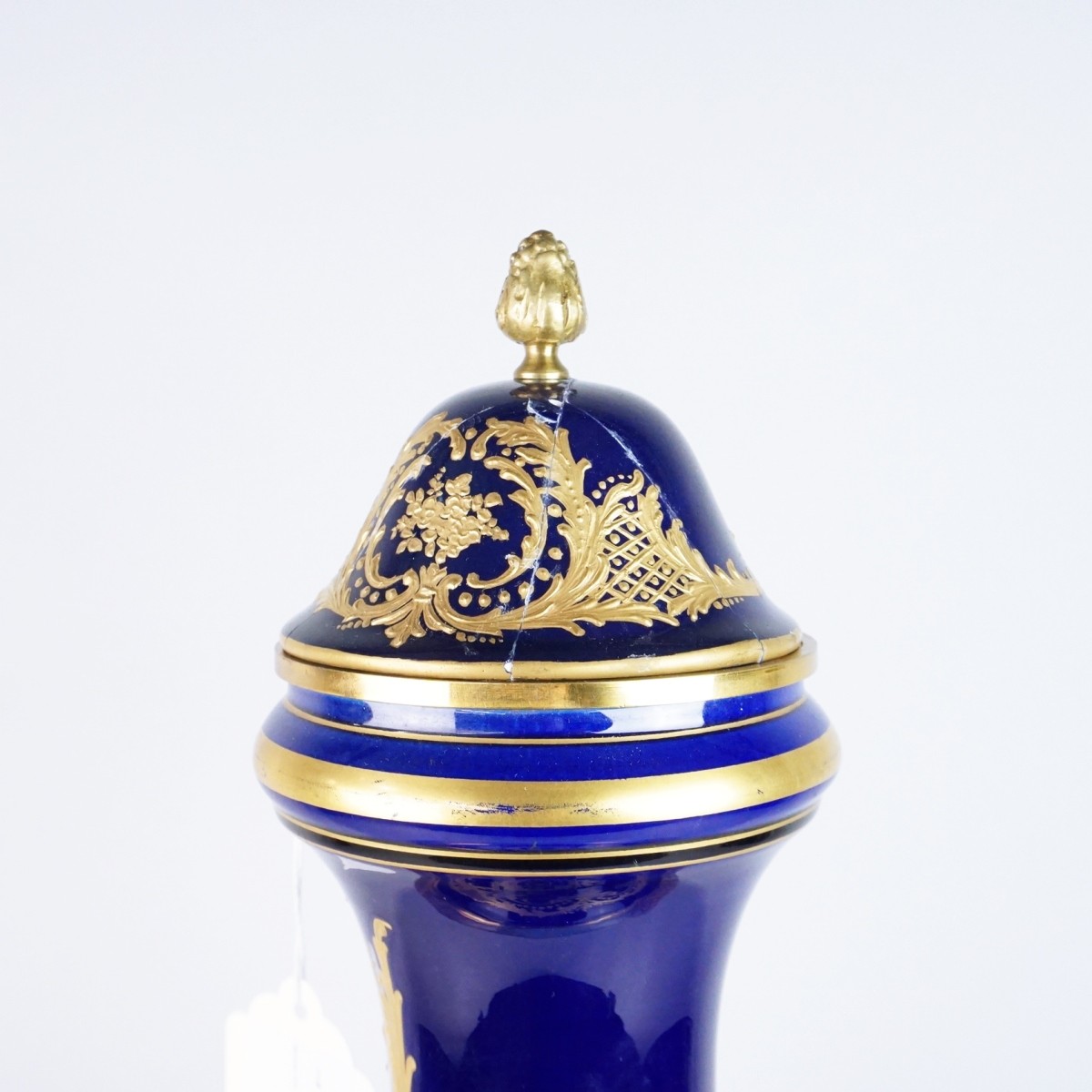 Sevres Cobalt Blue Urn
