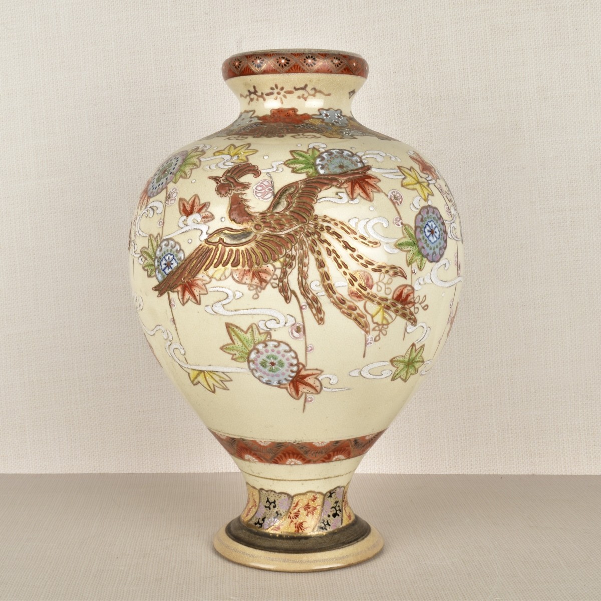 Japanese Pottery Vase