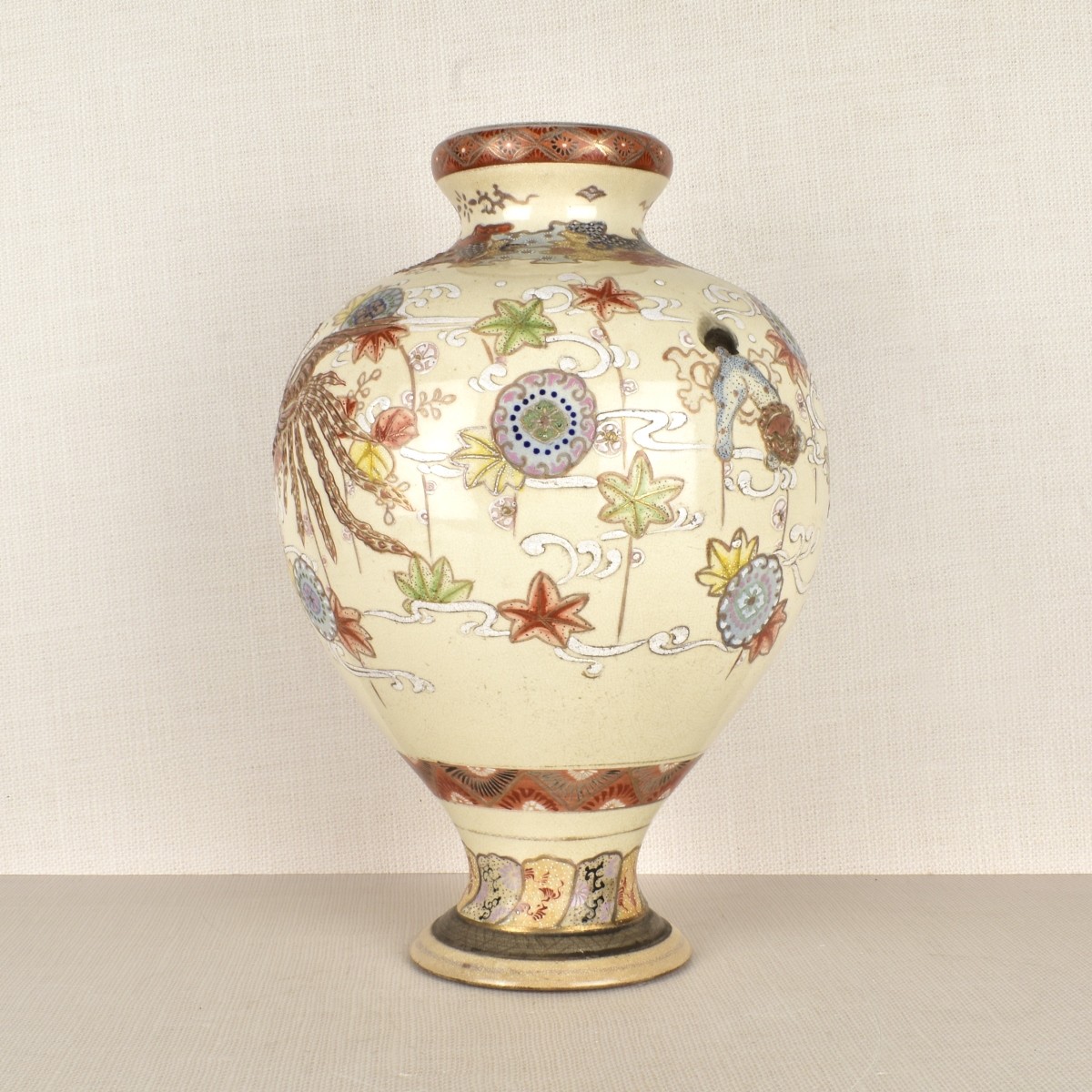 Japanese Pottery Vase