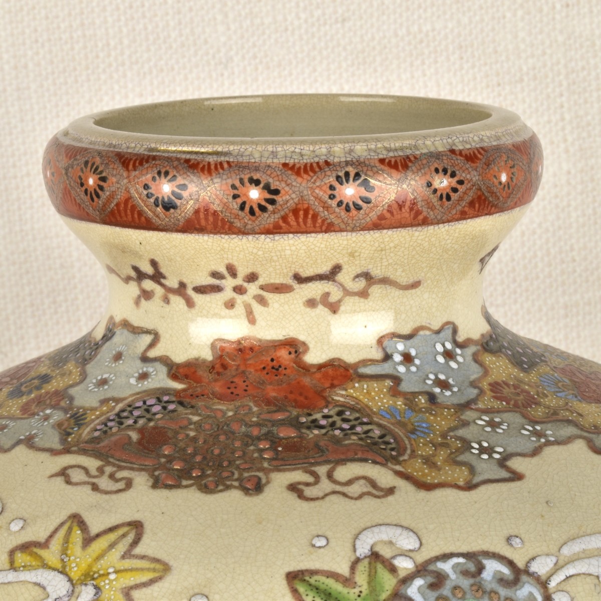 Japanese Pottery Vase