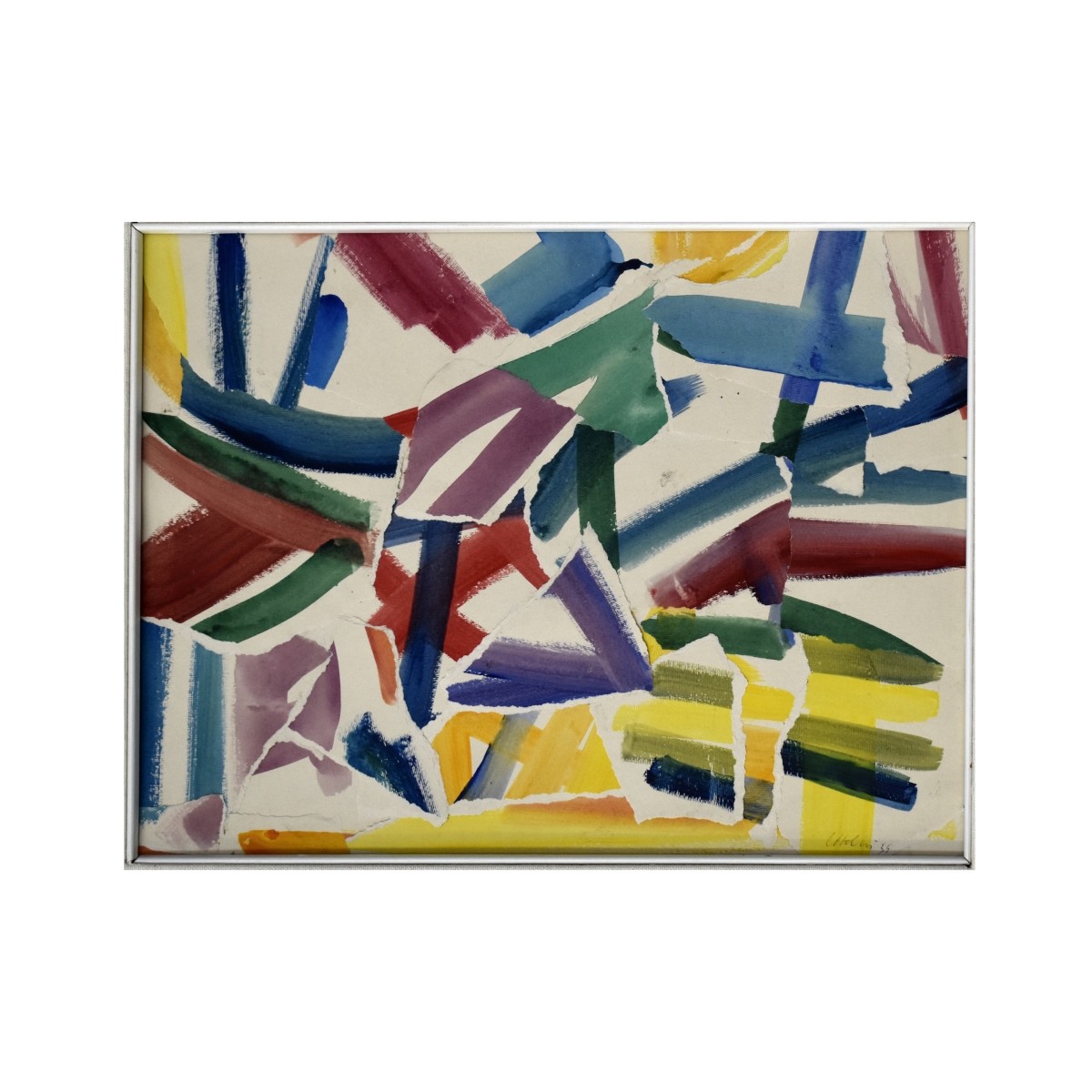 Attrib: Carl Robert Holty (1900 - 1973) Collage