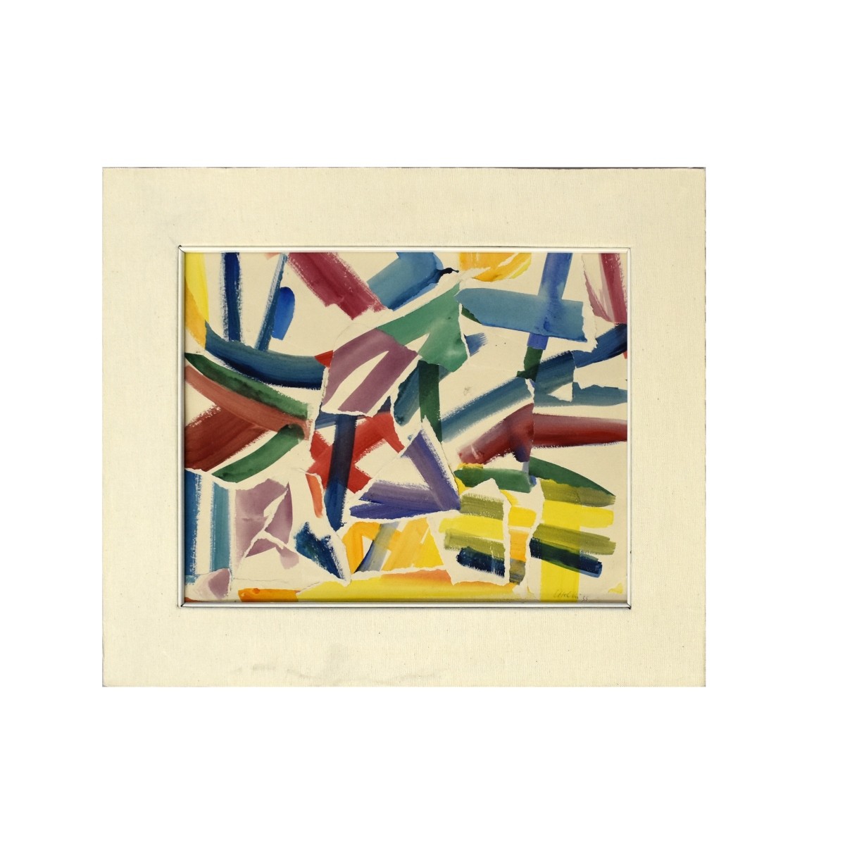 Attrib: Carl Robert Holty (1900 - 1973) Collage