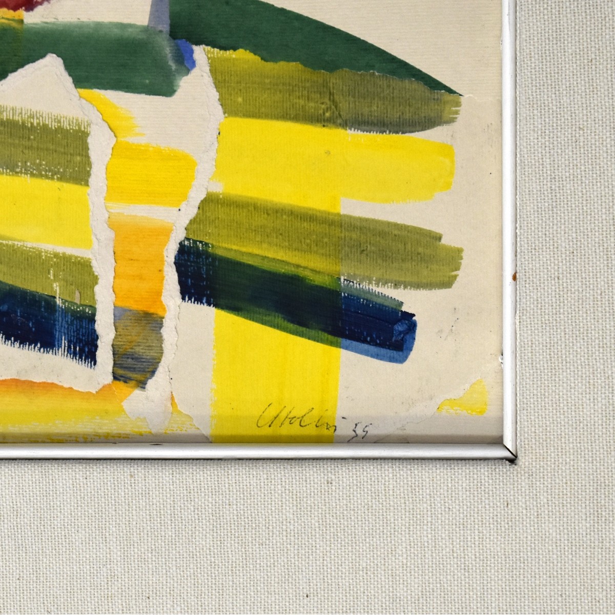 Attrib: Carl Robert Holty (1900 - 1973) Collage