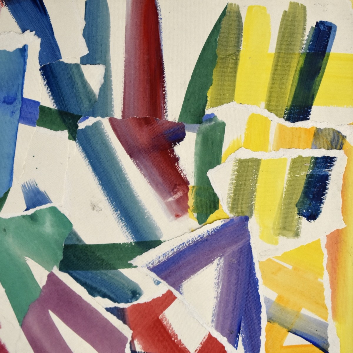 Attrib: Carl Robert Holty (1900 - 1973) Collage