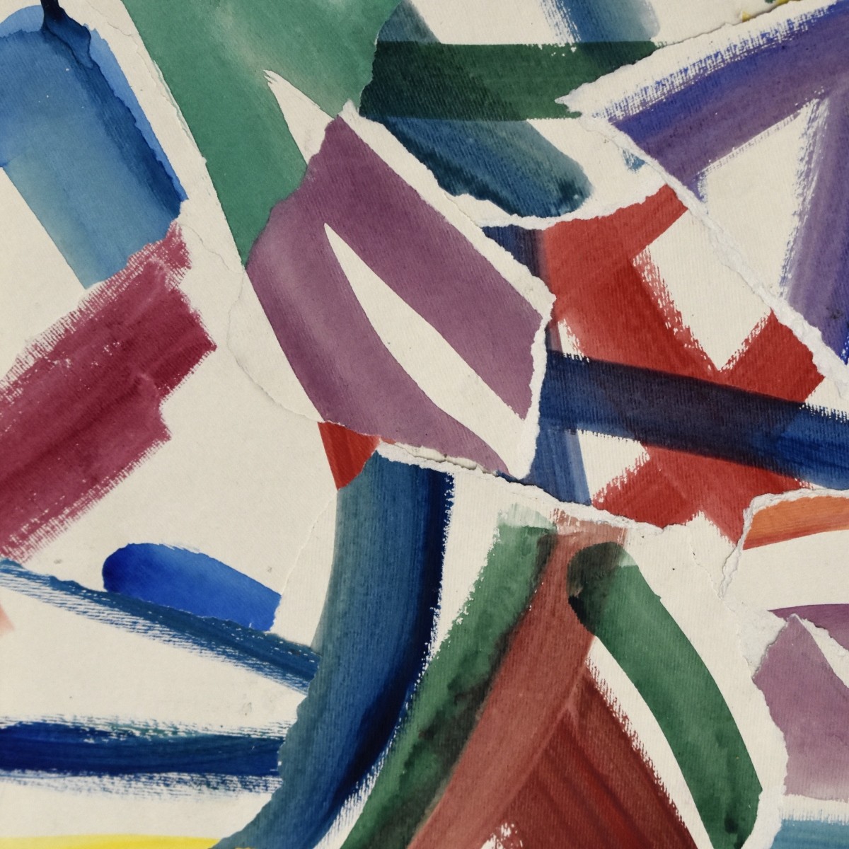 Attrib: Carl Robert Holty (1900 - 1973) Collage