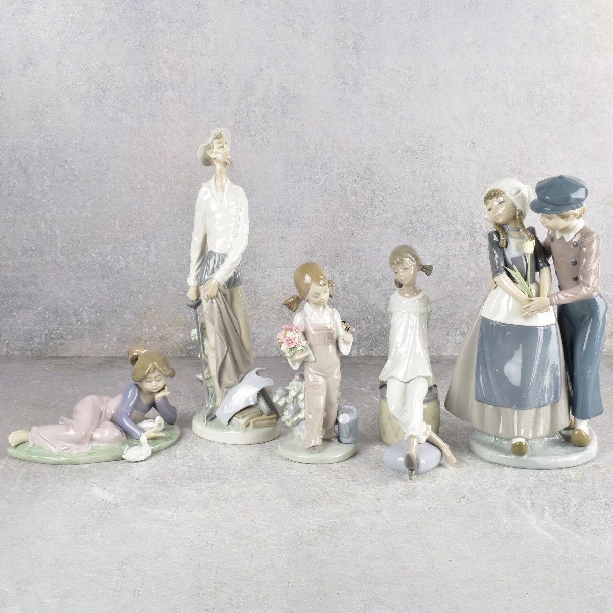 Lladro Gloss Porcelain Sculptures