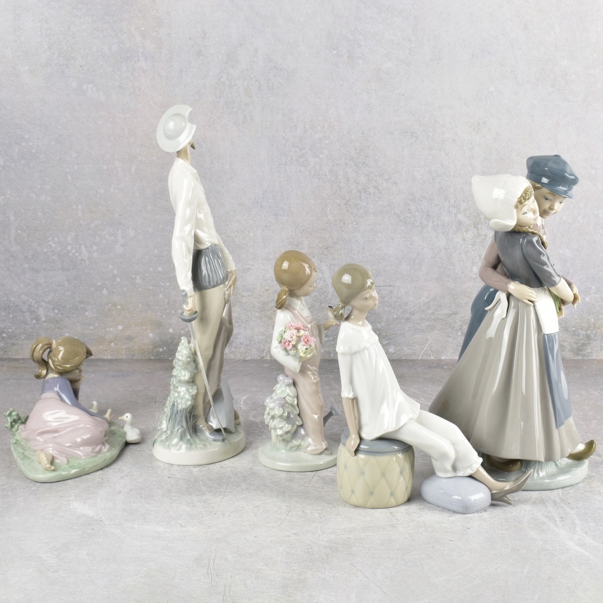 Lladro Gloss Porcelain Sculptures