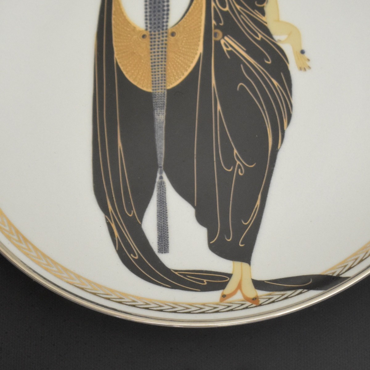 Framed Erte Limited Edition Dishes