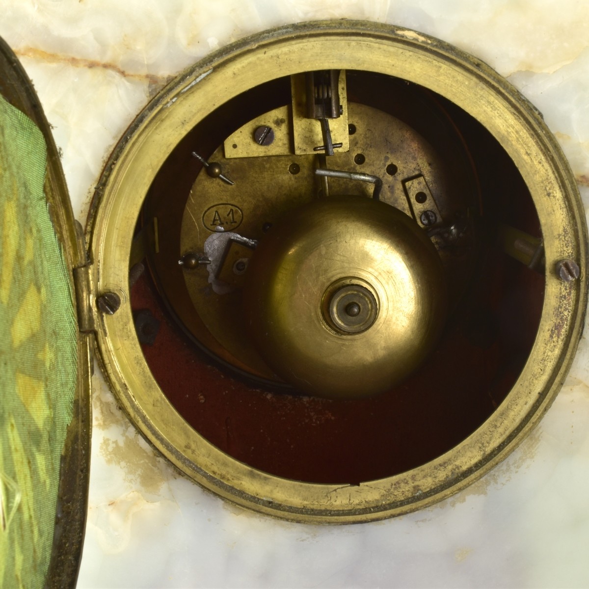 French Orientalist Mantle Clock