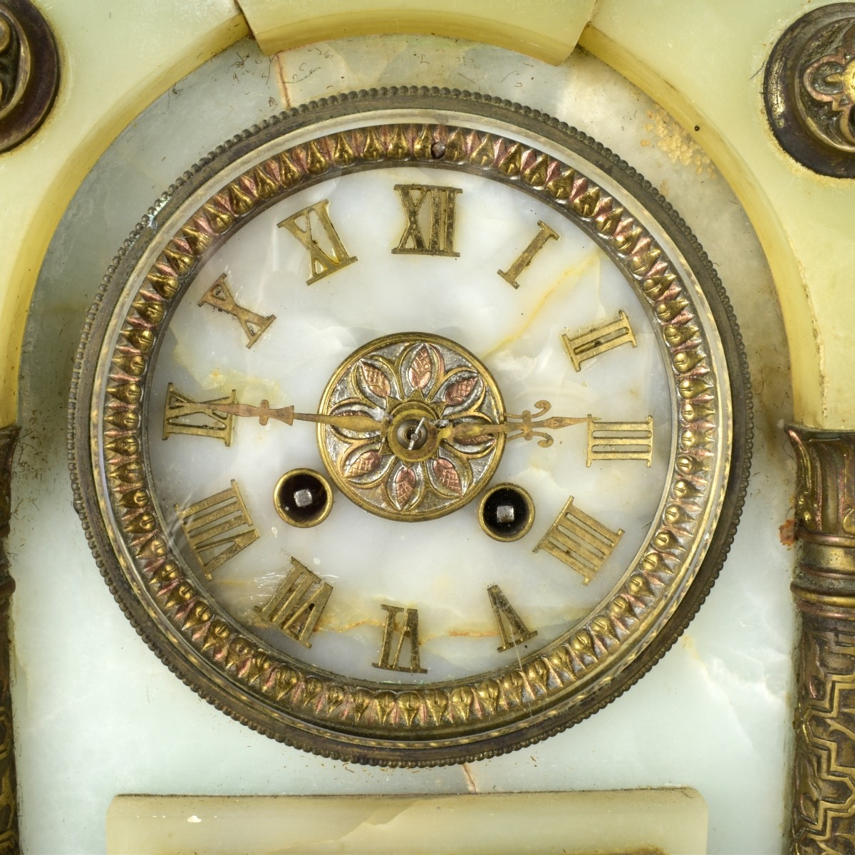 French Orientalist Mantle Clock