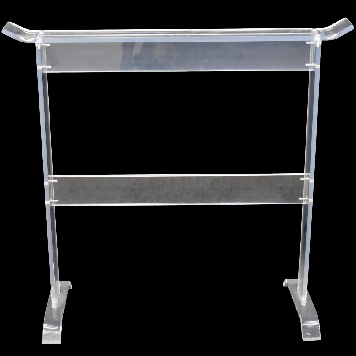 Vintage Acrylic Blanket/Towel Rack