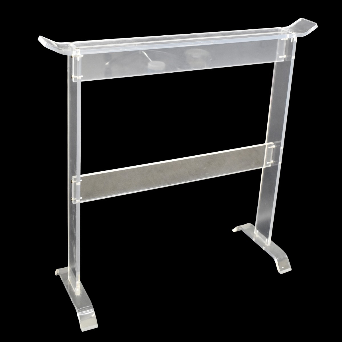 Vintage Acrylic Blanket/Towel Rack