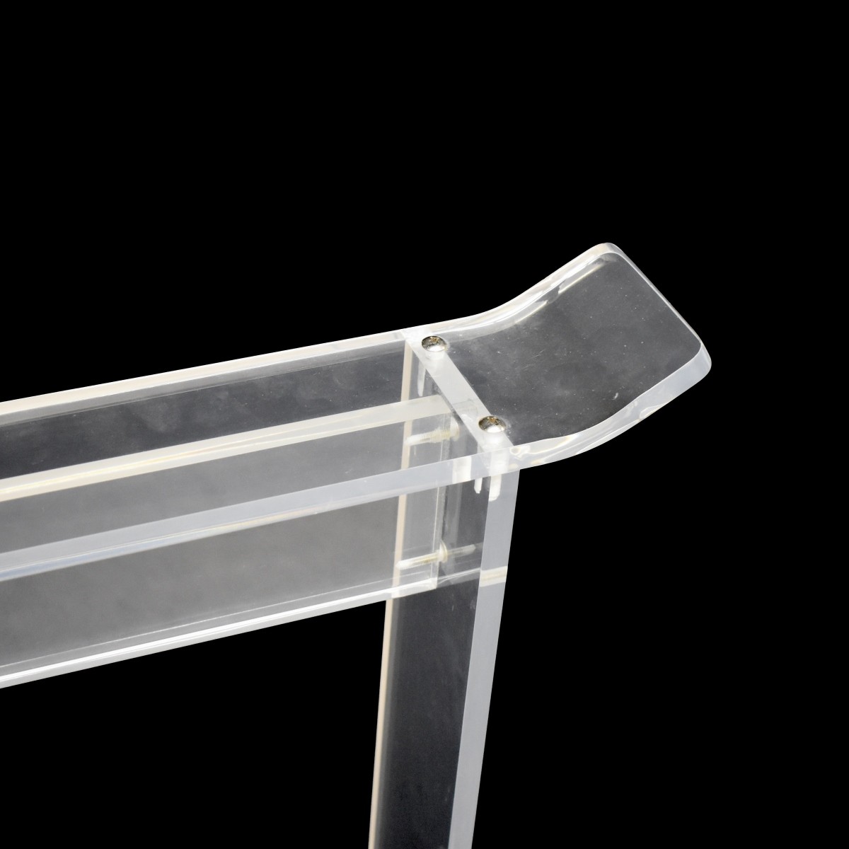 Vintage Acrylic Blanket/Towel Rack