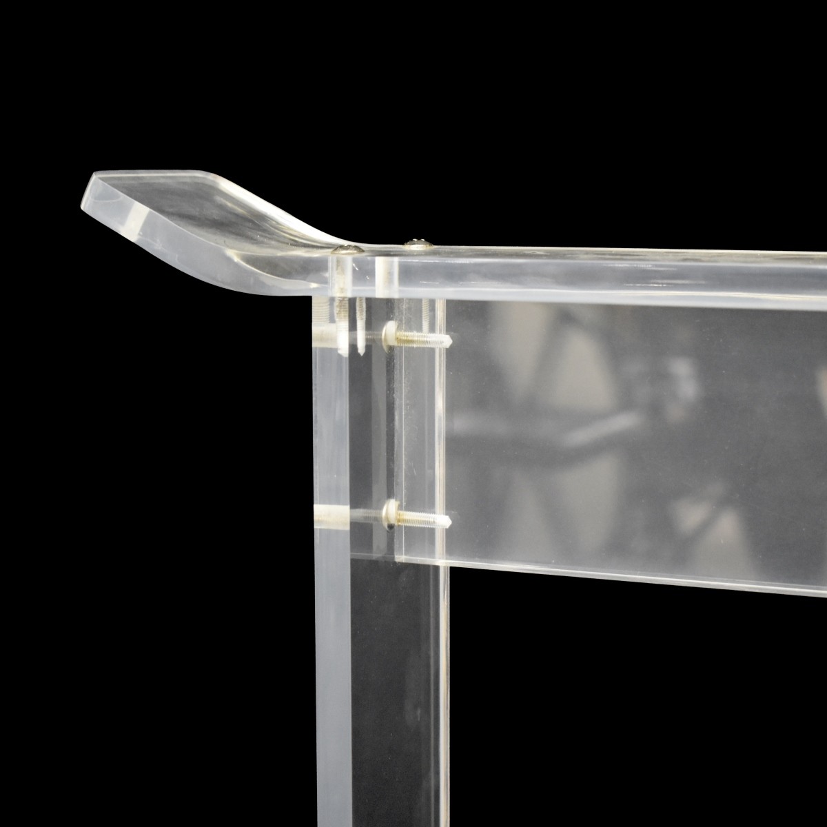 Vintage Acrylic Blanket/Towel Rack