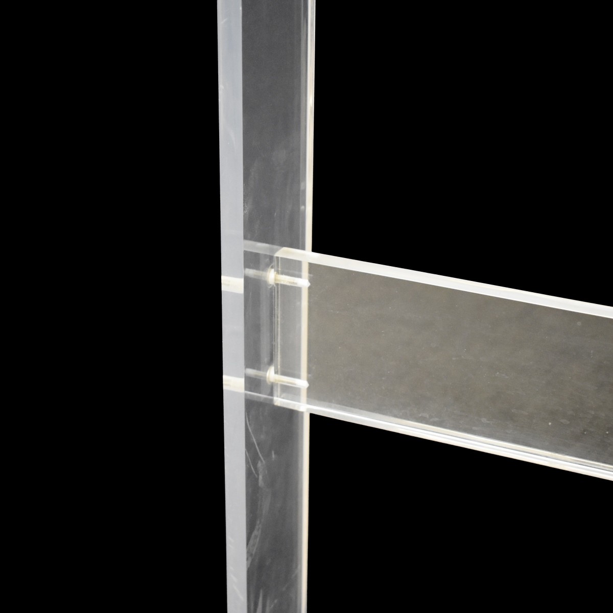 Vintage Acrylic Blanket/Towel Rack