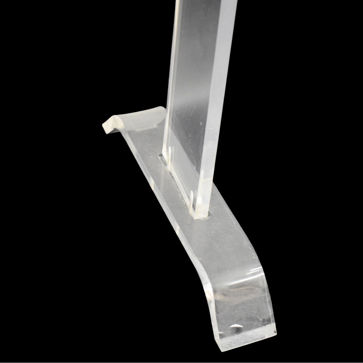 Vintage Acrylic Blanket/Towel Rack