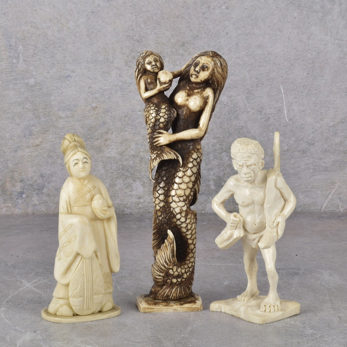 Vintage Carved Figures