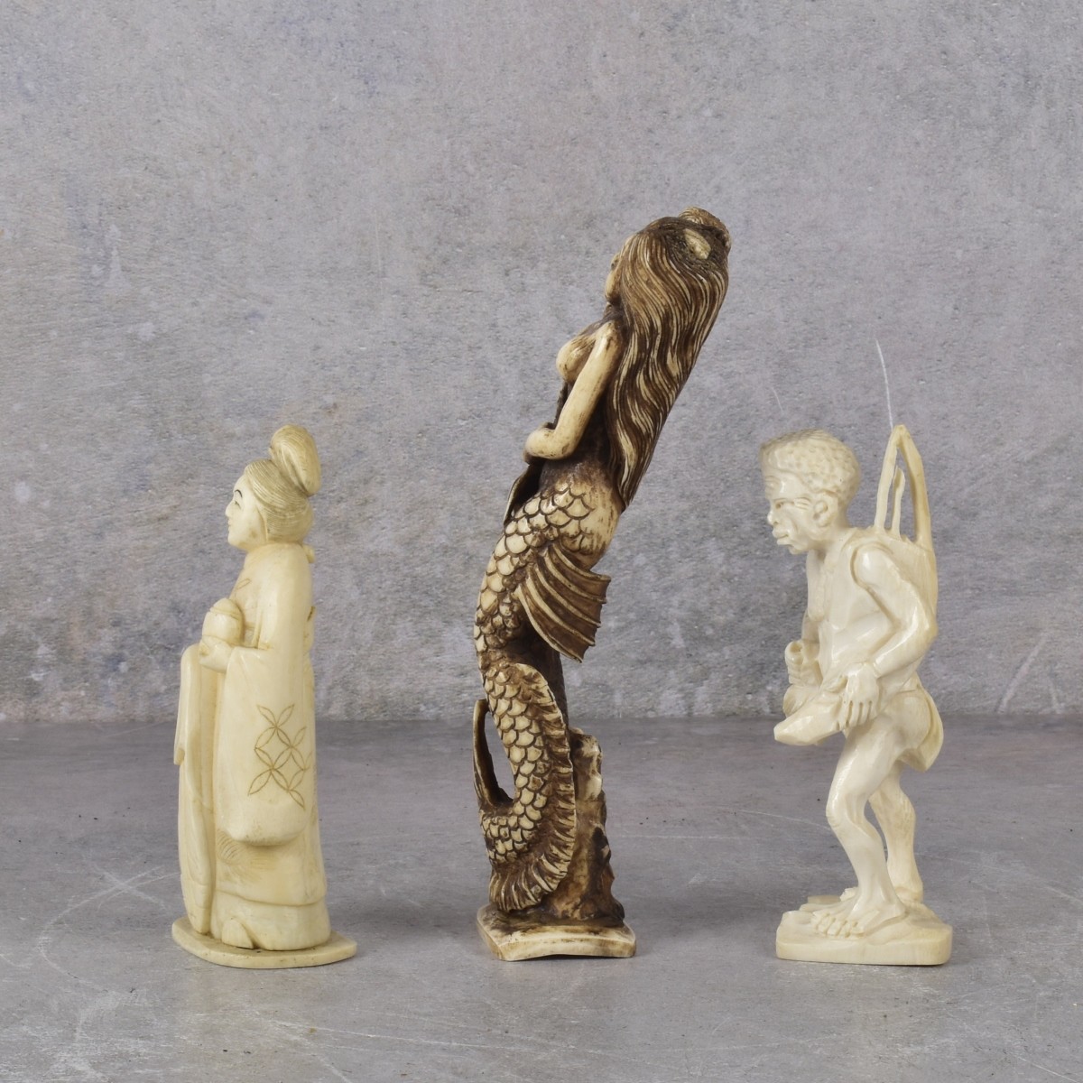 Vintage Carved Figures