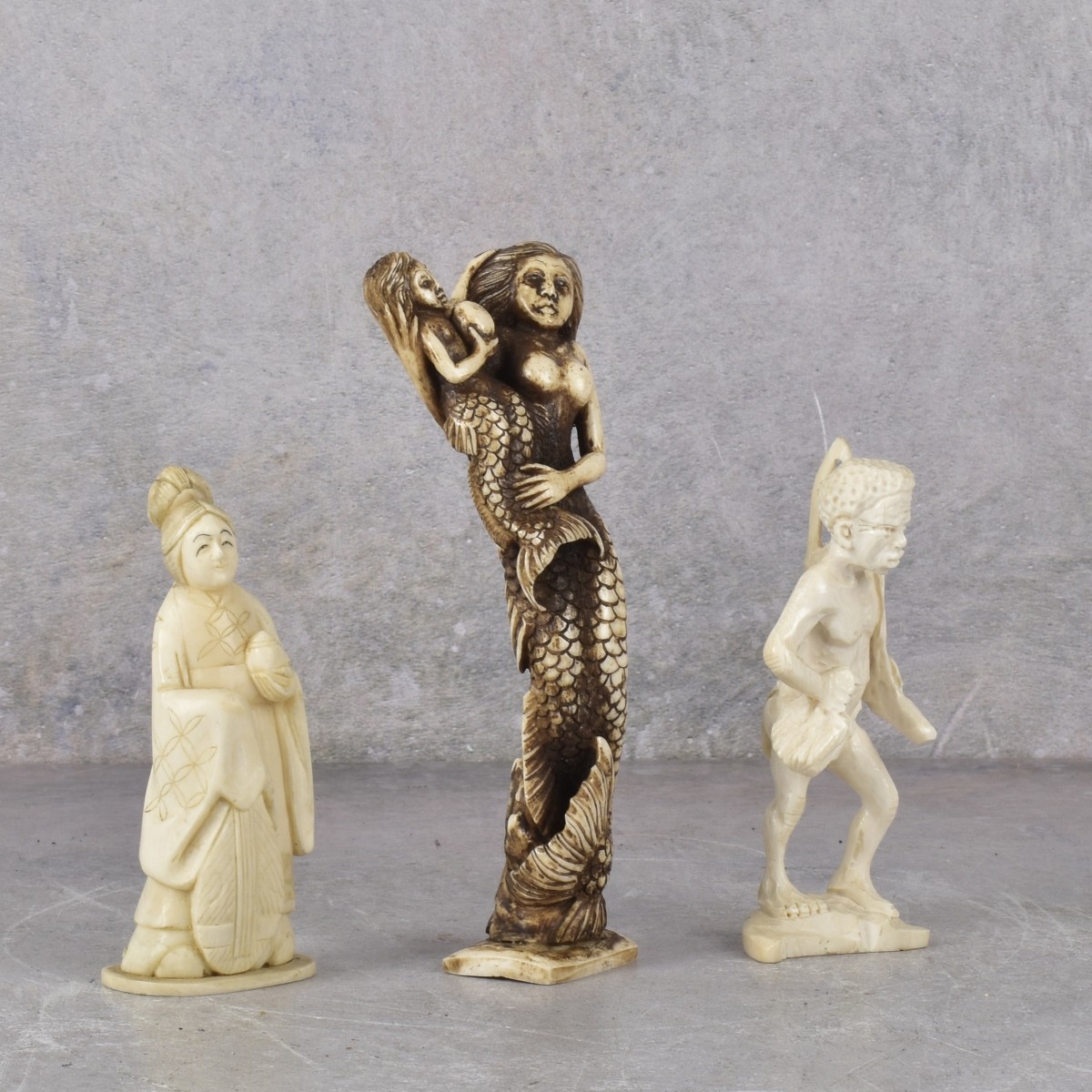 Vintage Carved Figures