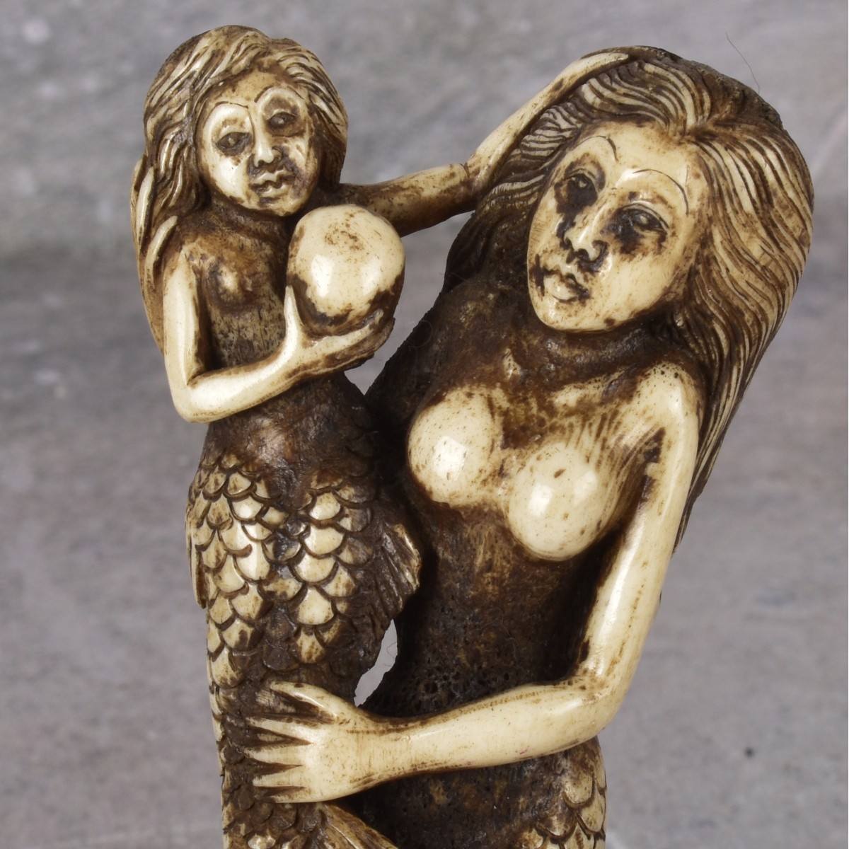 Vintage Carved Figures