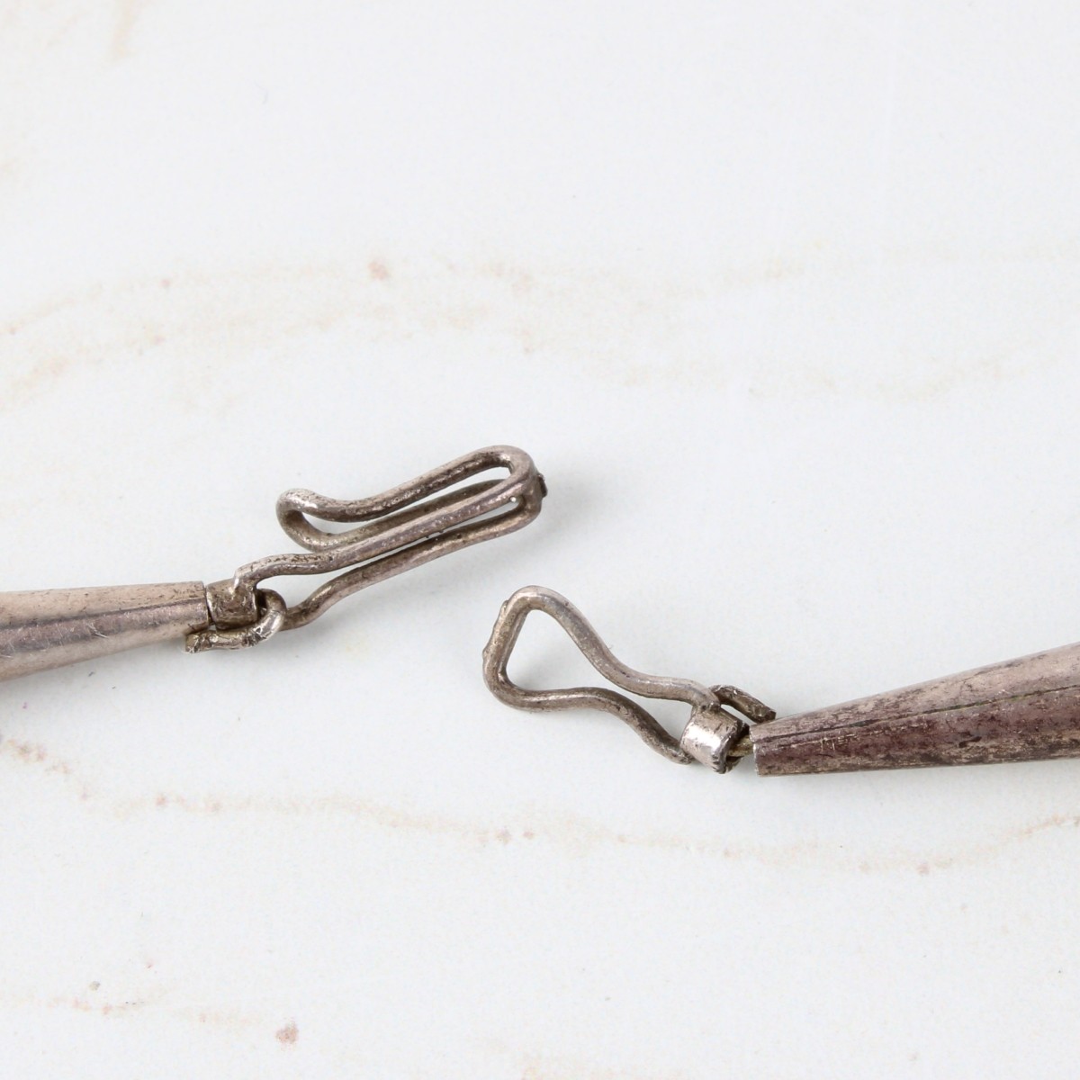 Vintage Zuni Turquoise and Silver Necklace