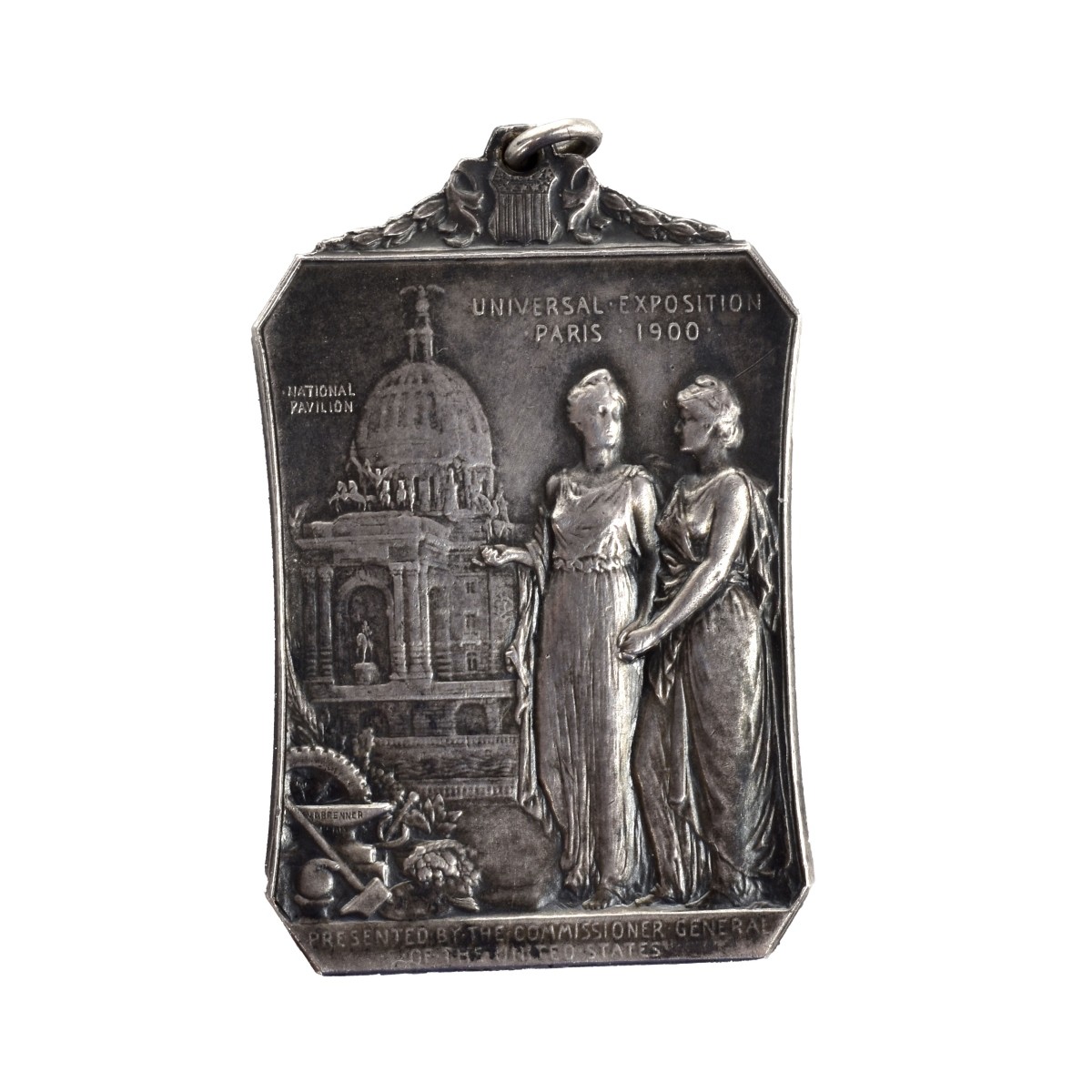 Brenner (Amer.1871-1924) Paris 1900 Silver
