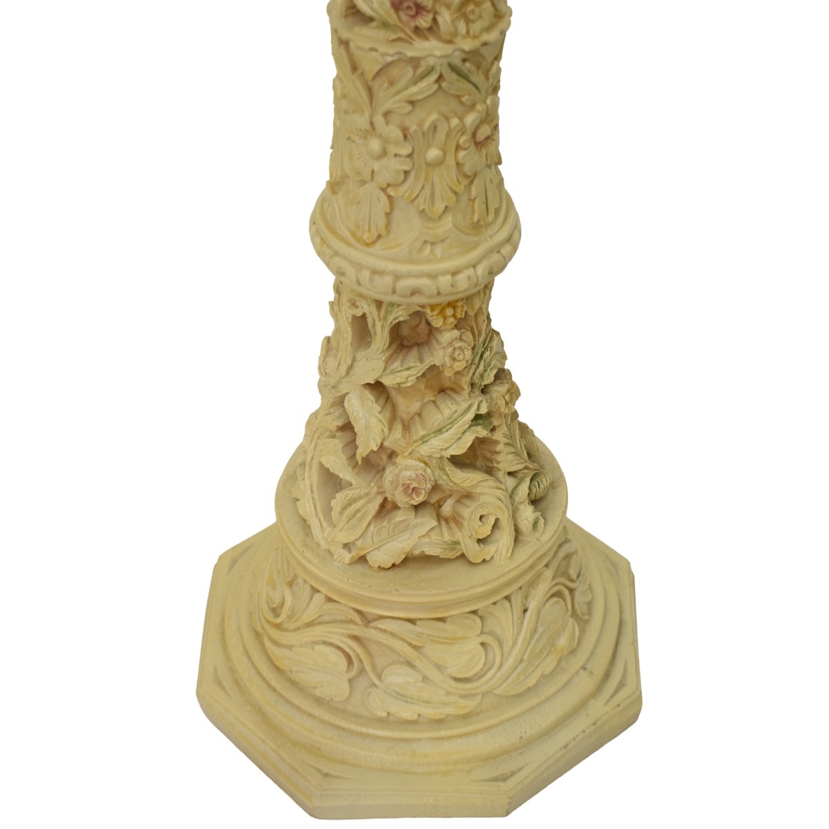 Floral Pedestal-Plant Stand