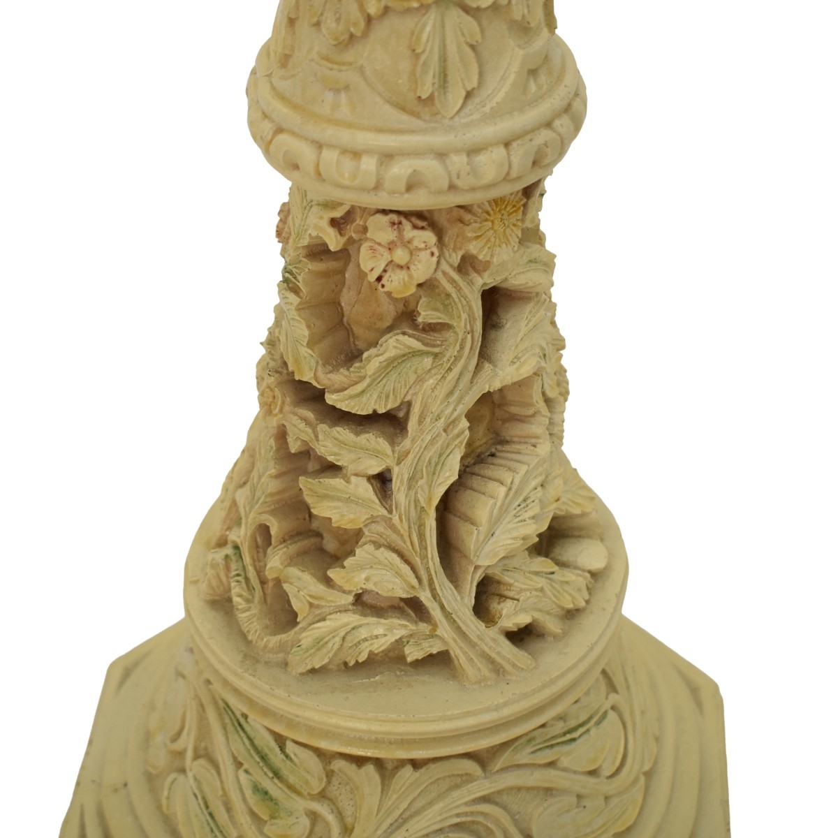 Floral Pedestal-Plant Stand