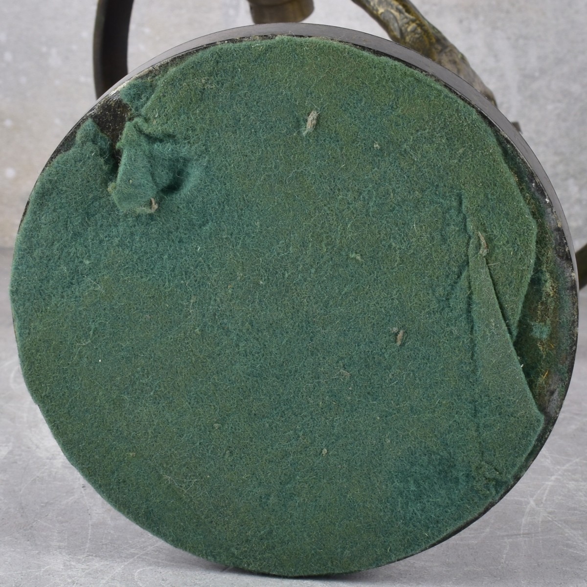 Bronze Figural Lamp Modeled as a Shepard