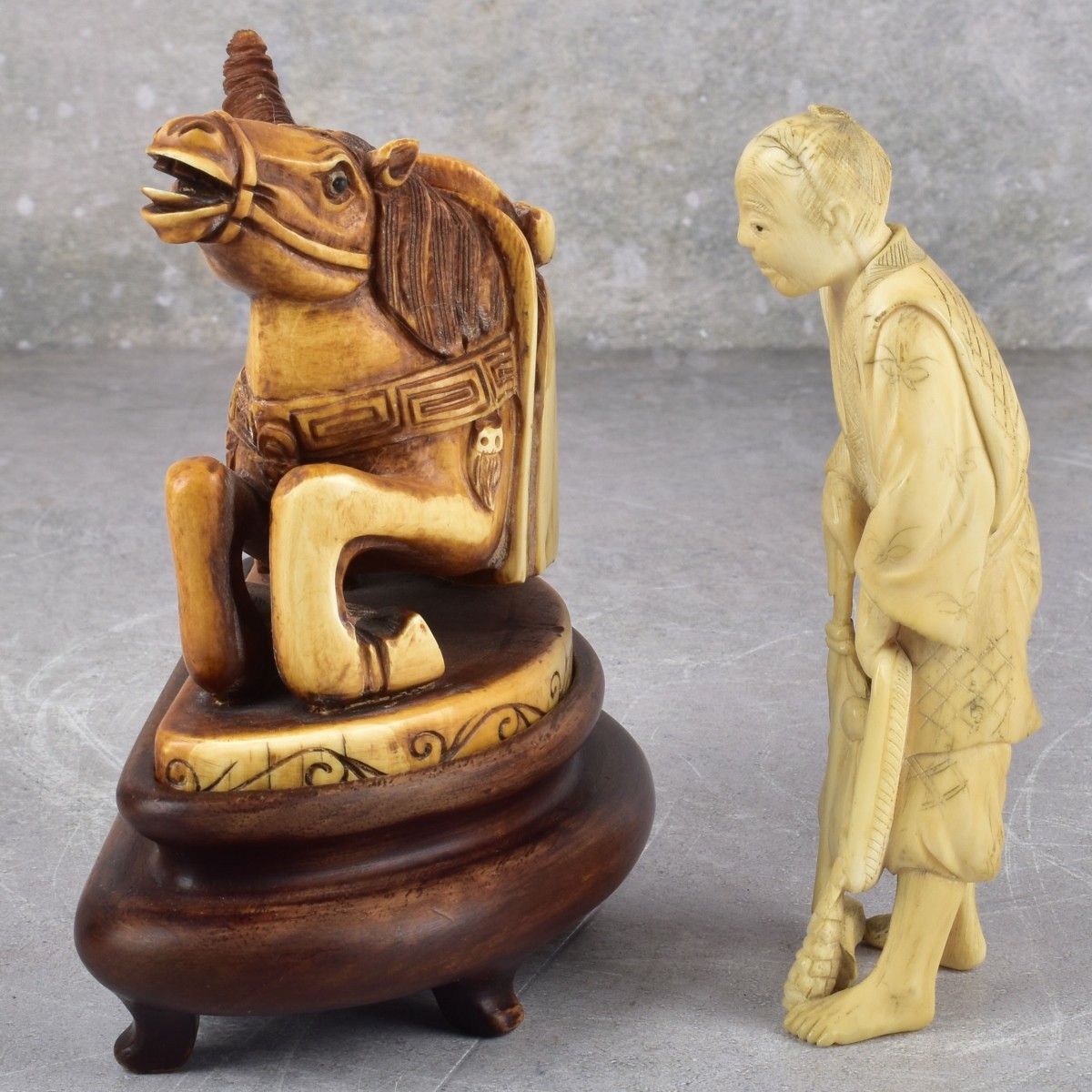 Antique Japanese Carvings