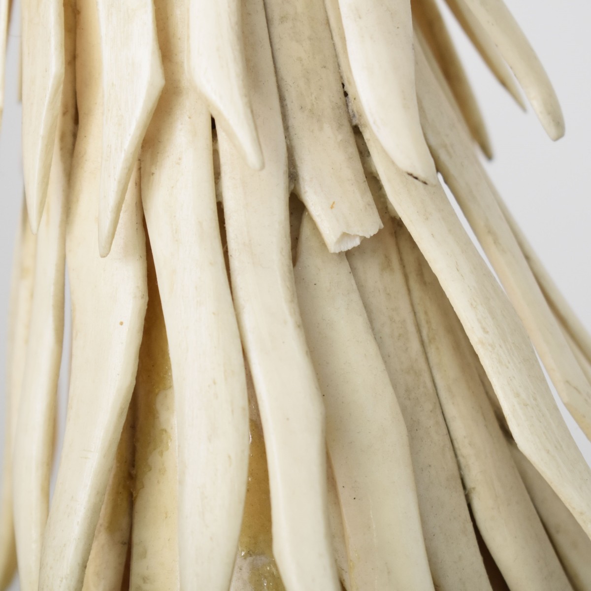 Monumental Chinese Bone Phoenix Birds