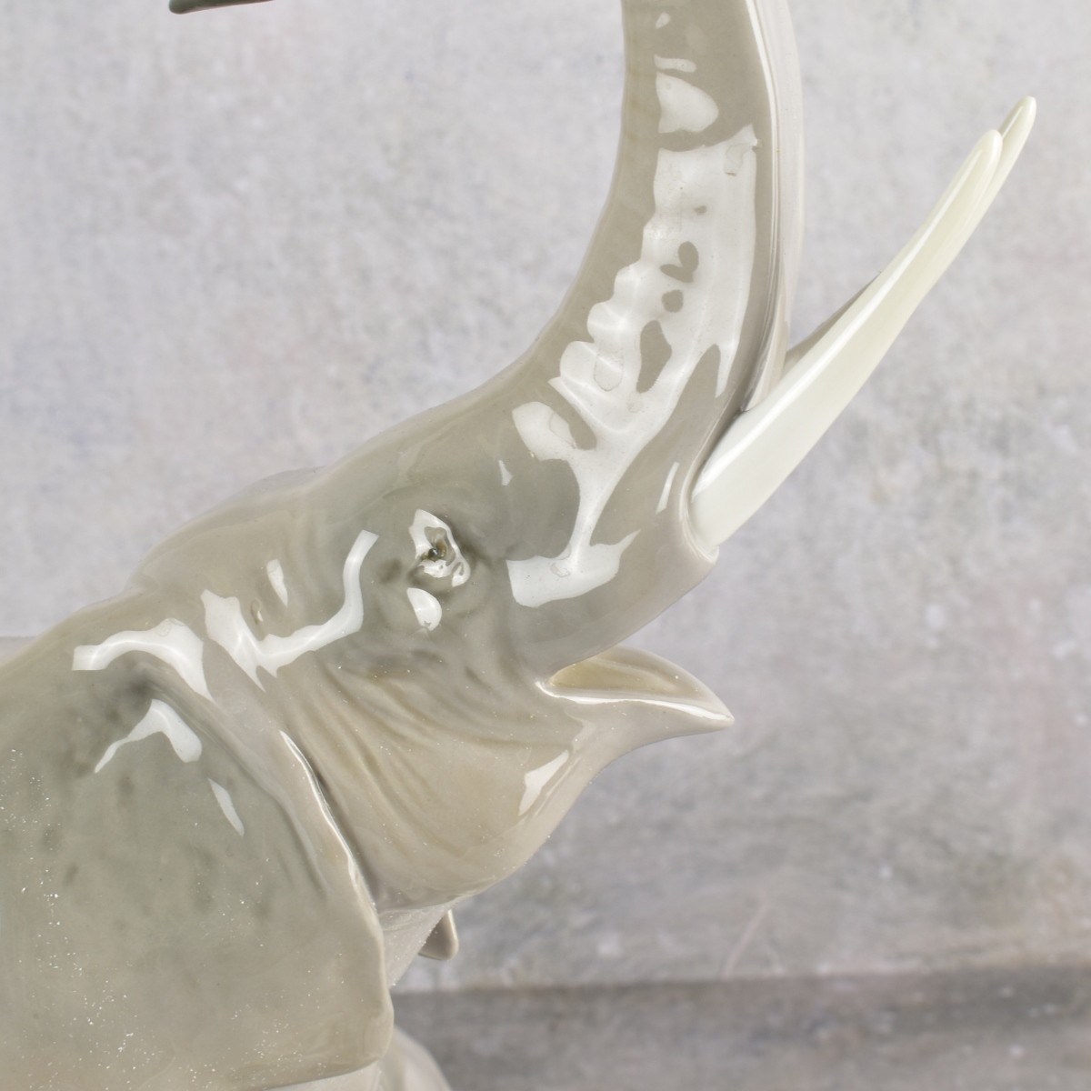 Lladro "Elephants Walking" Sculpture