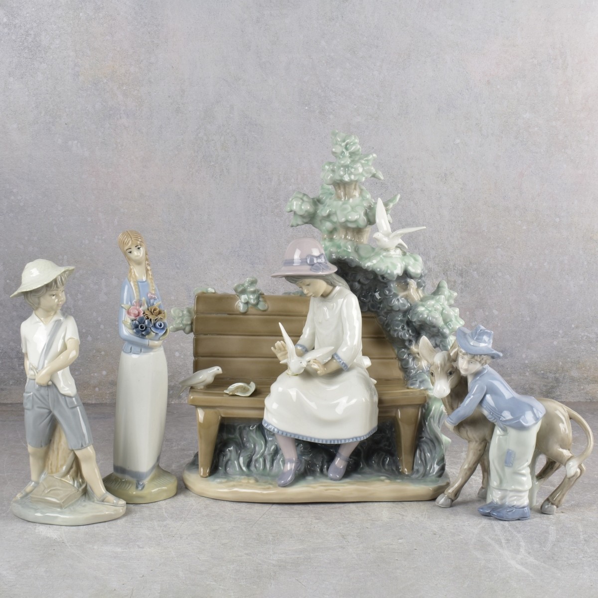 Collection of Porcelain Sculptures