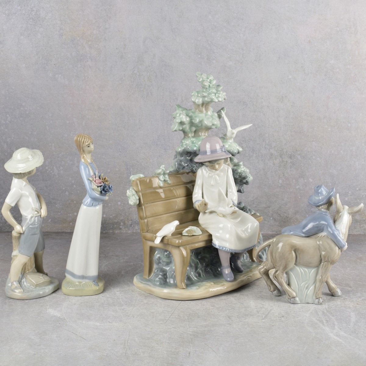 Collection of Porcelain Sculptures