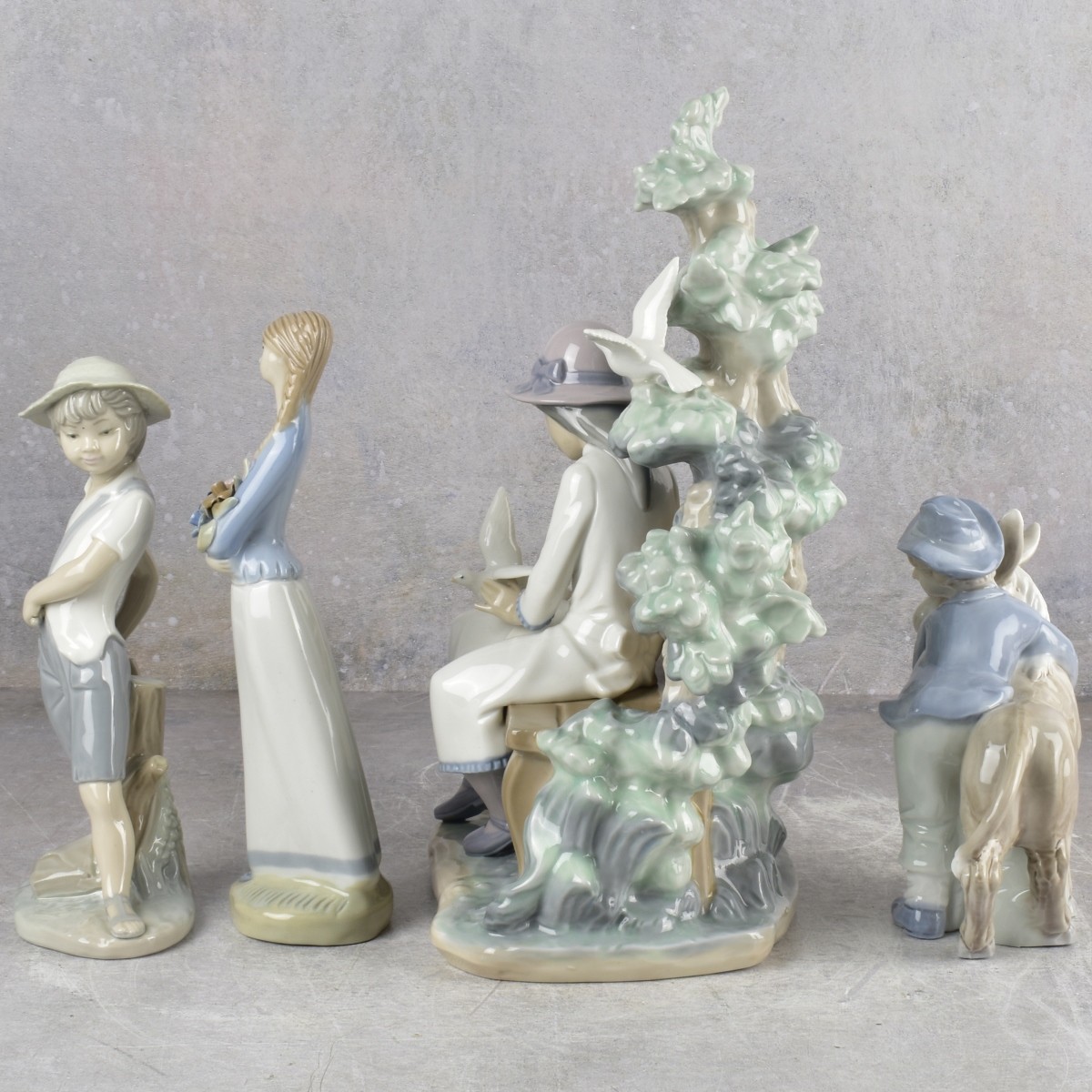 Collection of Porcelain Sculptures