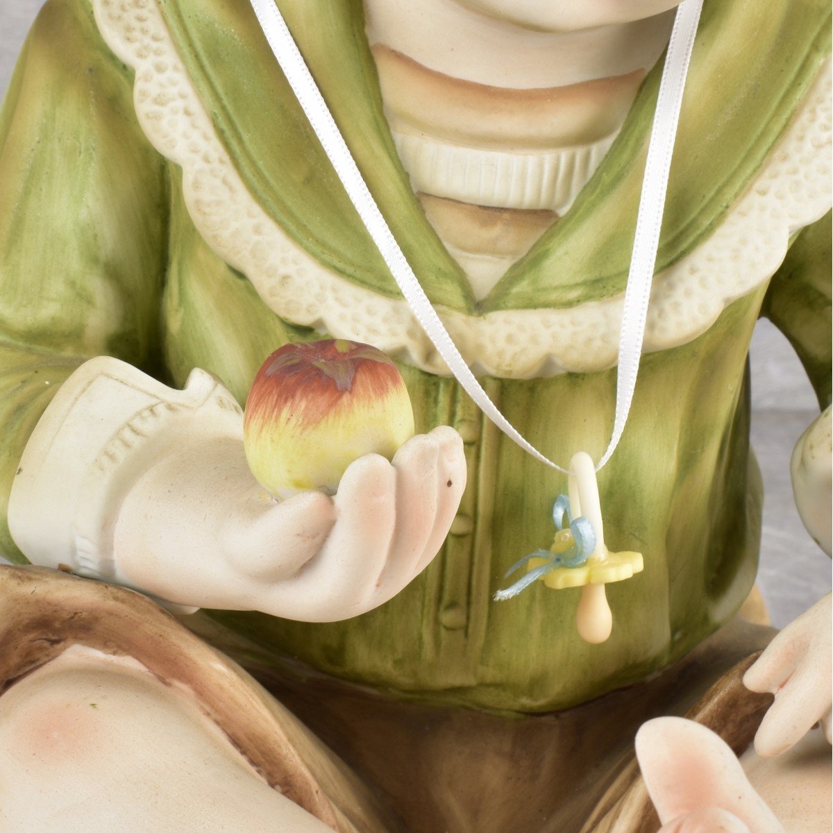 Vintage German Bisque Piano Baby Boy