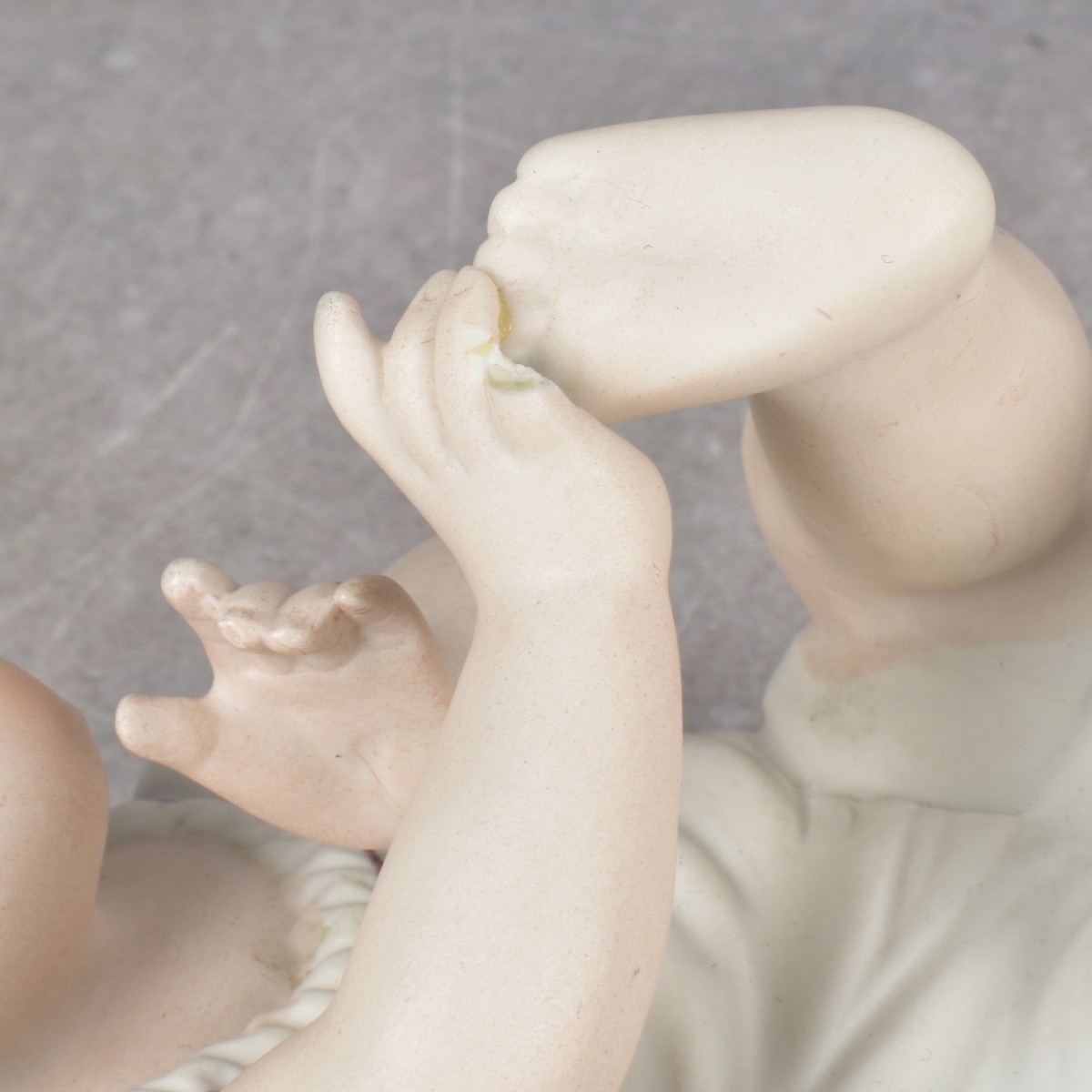 German Bisque Piano Babies