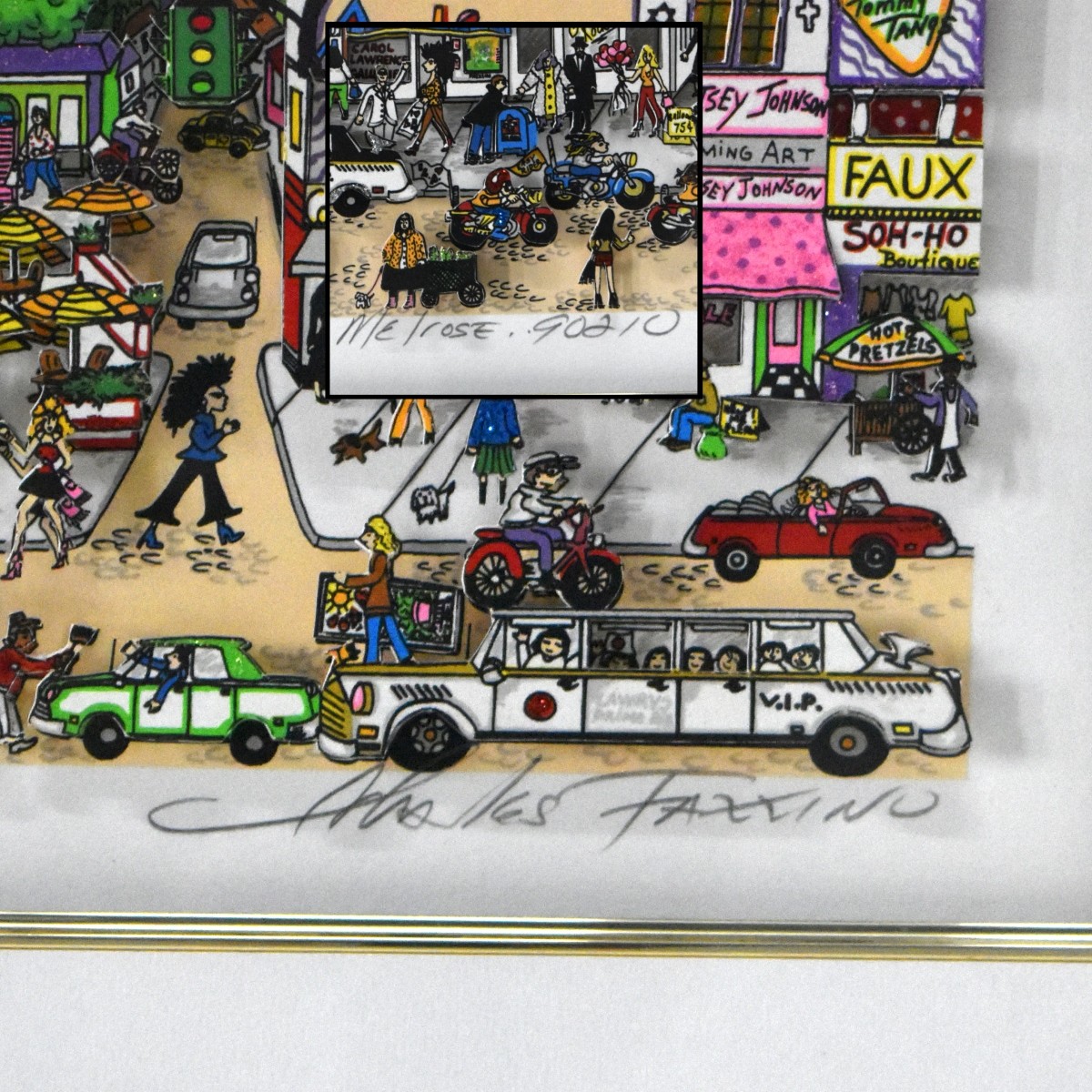 Charles Fazzino, American (b. 1955)