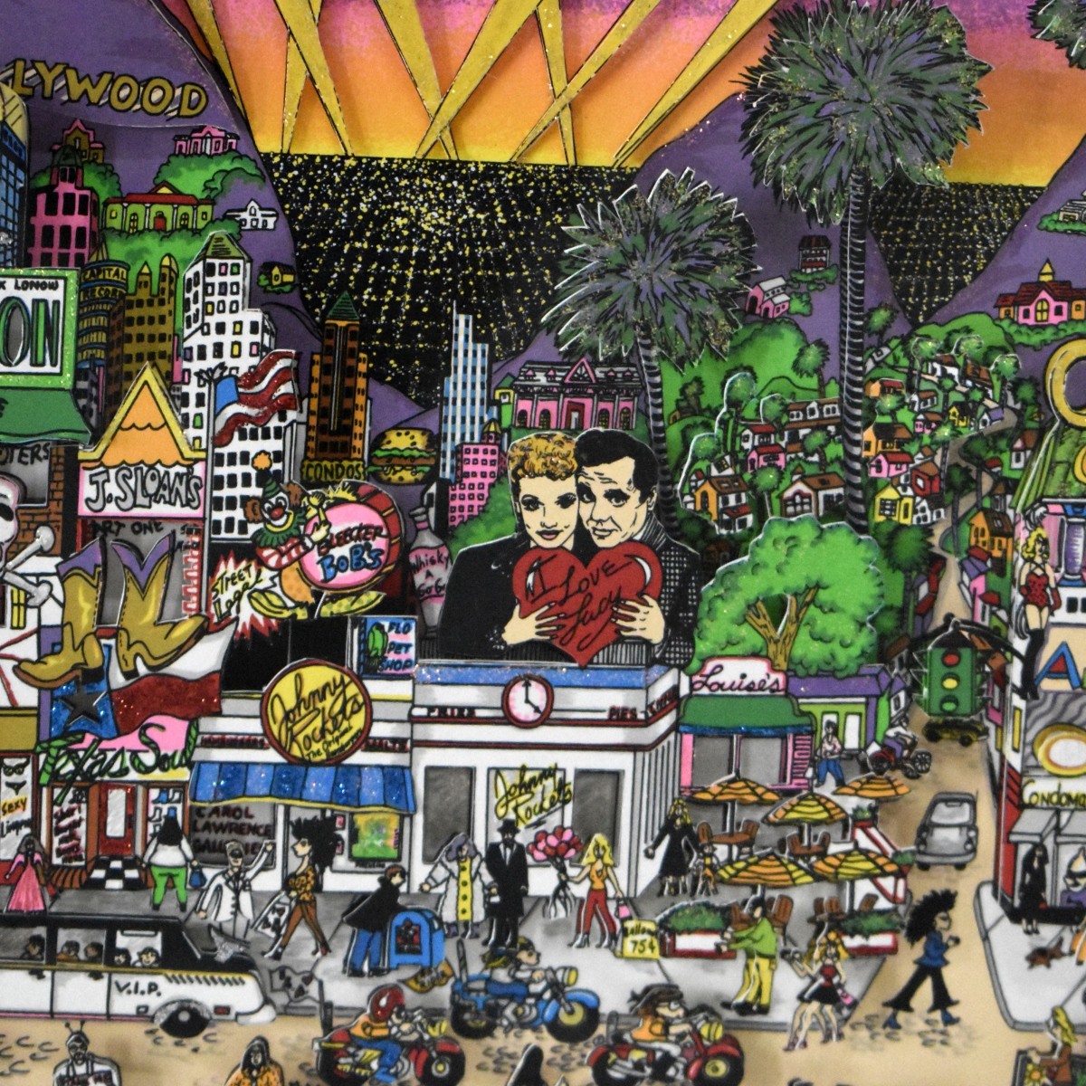 Charles Fazzino, American (b. 1955)