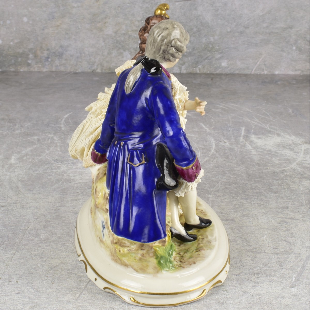 Antique German Dresden Porcelain Group