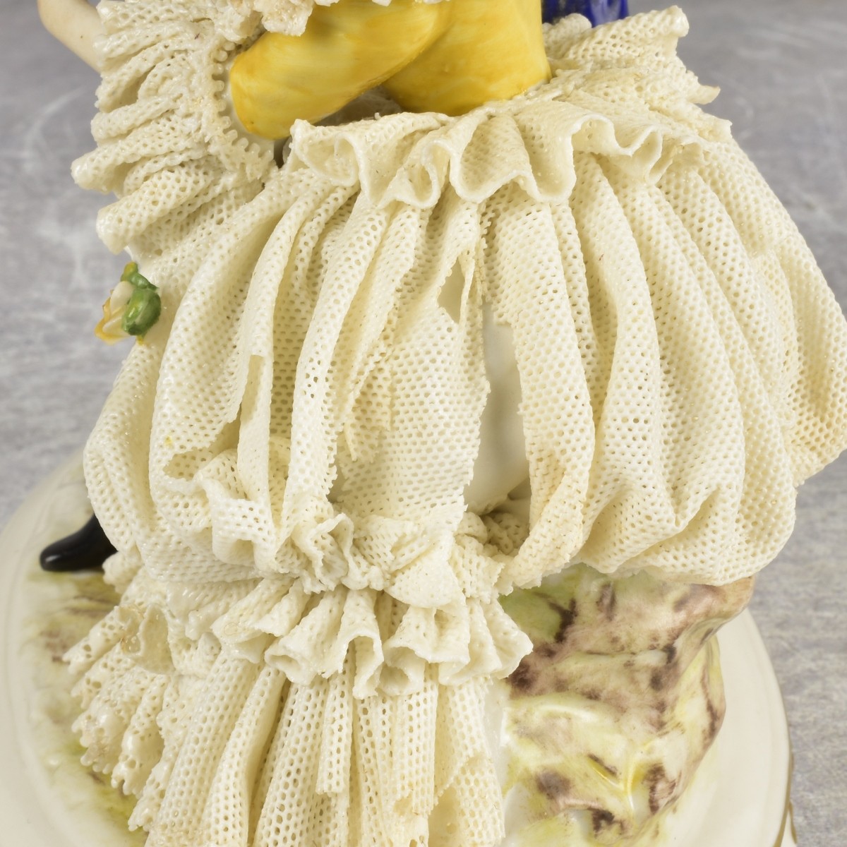 Antique German Dresden Porcelain Group