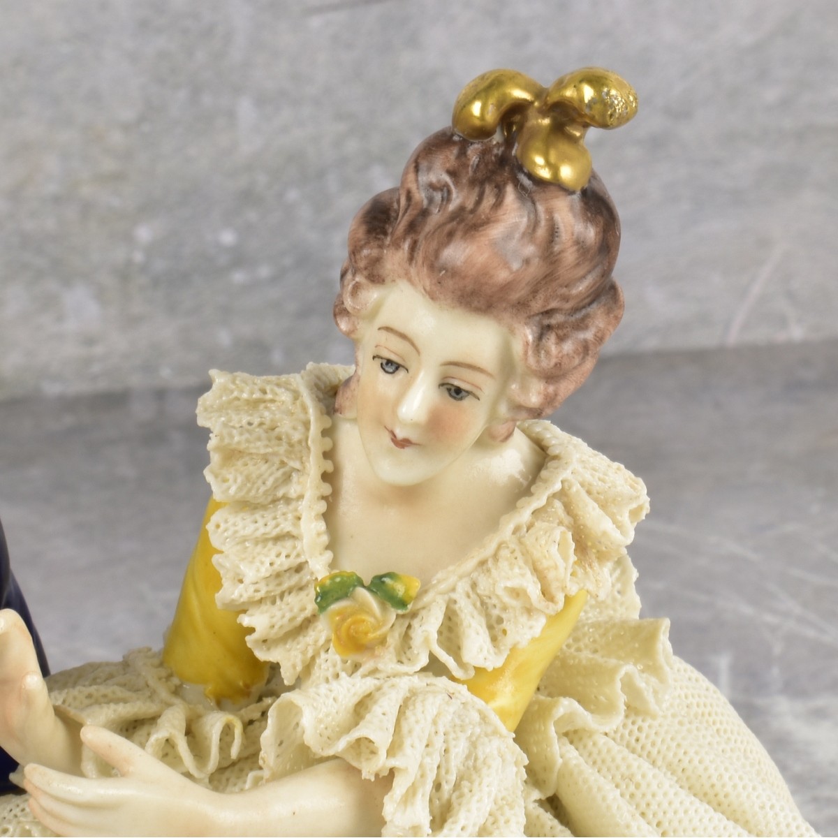 Antique German Dresden Porcelain Group